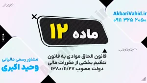 تصویری از سیاست‌ها و برنامه‌های مالی دولت در سال ۱۳۸۰
